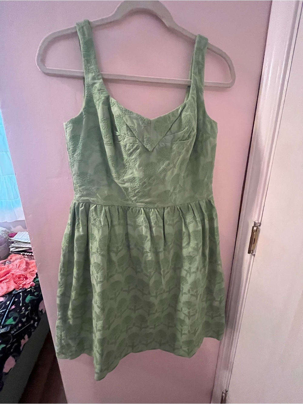 Antonio Melani Light Green Dress. 8. Fairy. Ethereal. Preppy.